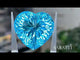 47.93 carats Natural Swiss Blue Topaz | Heart – 22.4 × 21.4 × 16.2mm