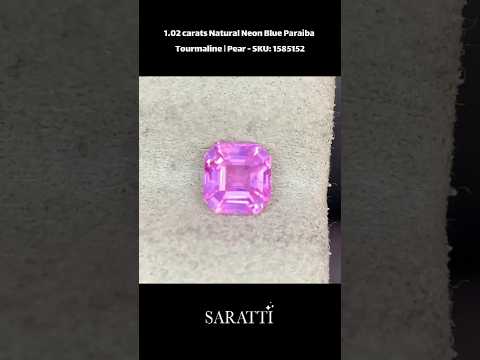 1.52 carats Unheated Natural Lavender Sapphire | Asscher