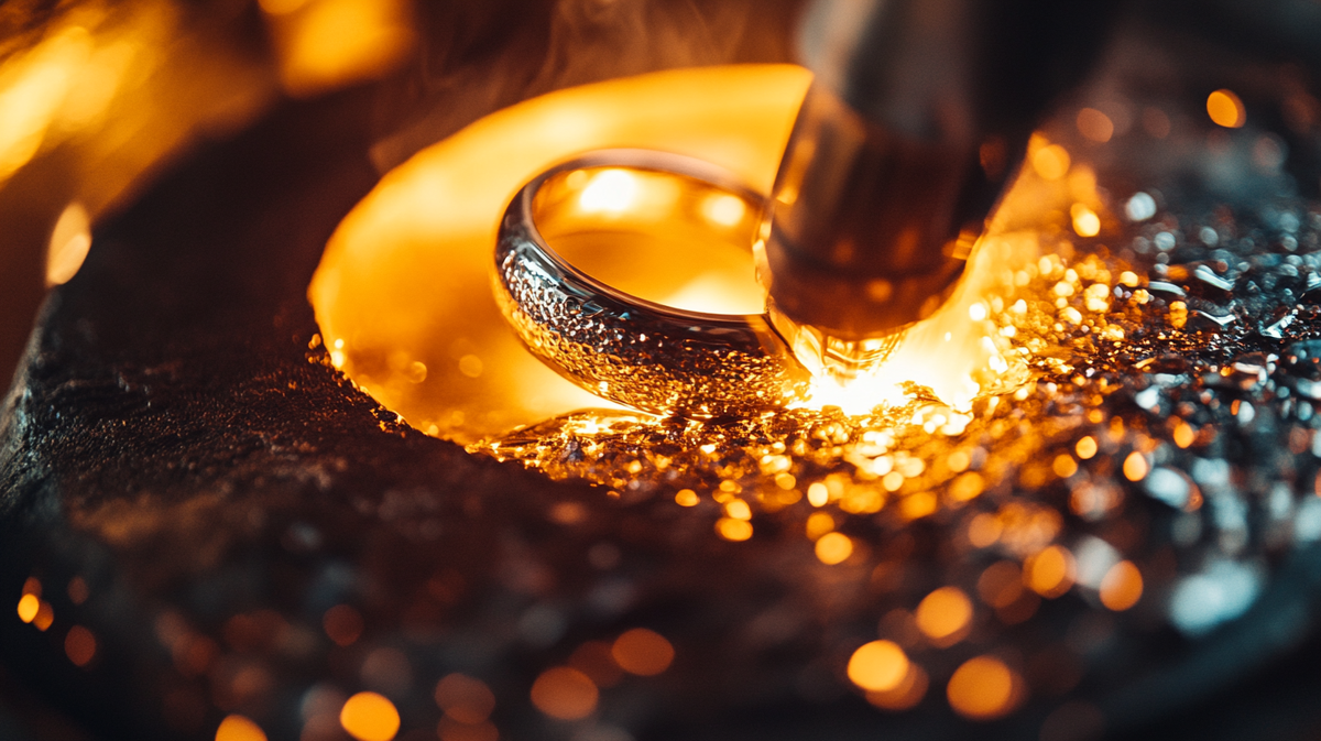 SARATTI artisan crafting a bespoke engagement ring