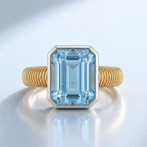 Aquamarine Rings