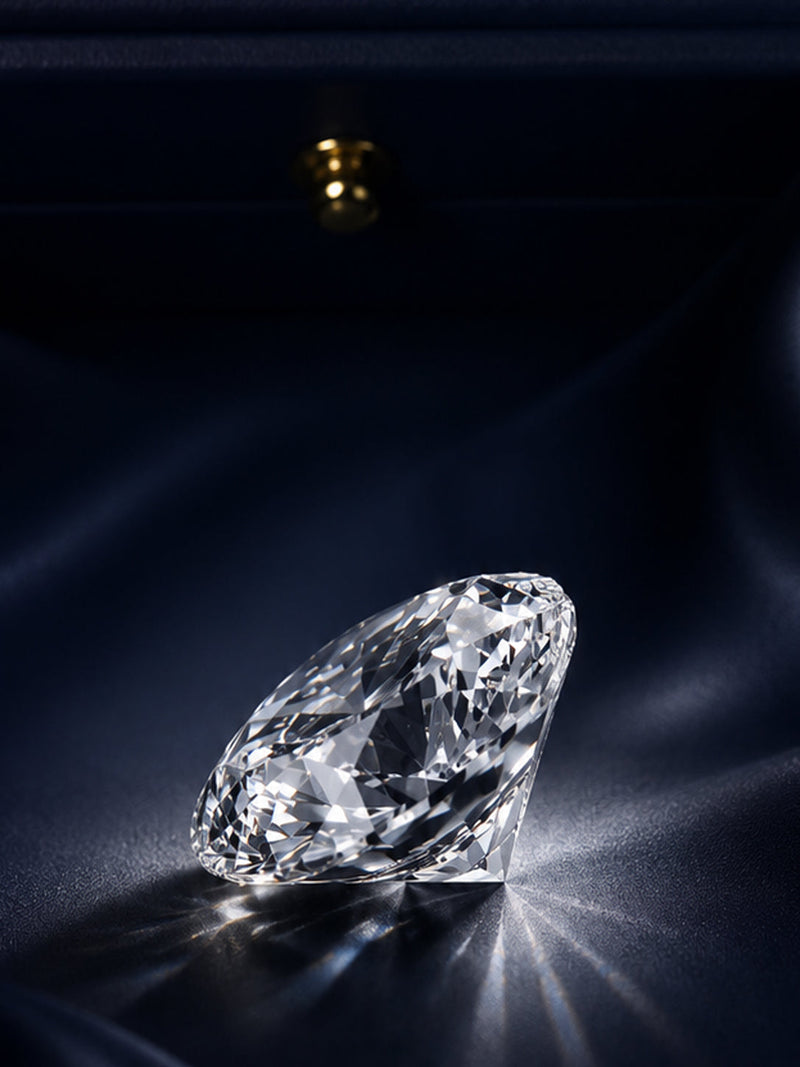 Natural coloured diamond selected by SARATTI