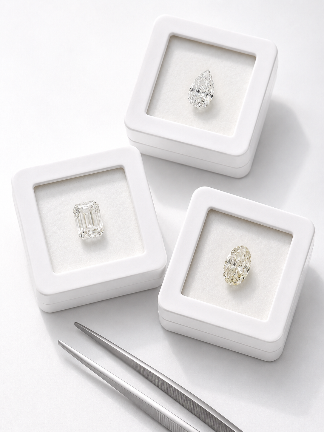 Near-Colourless Diamonds — SARATTI