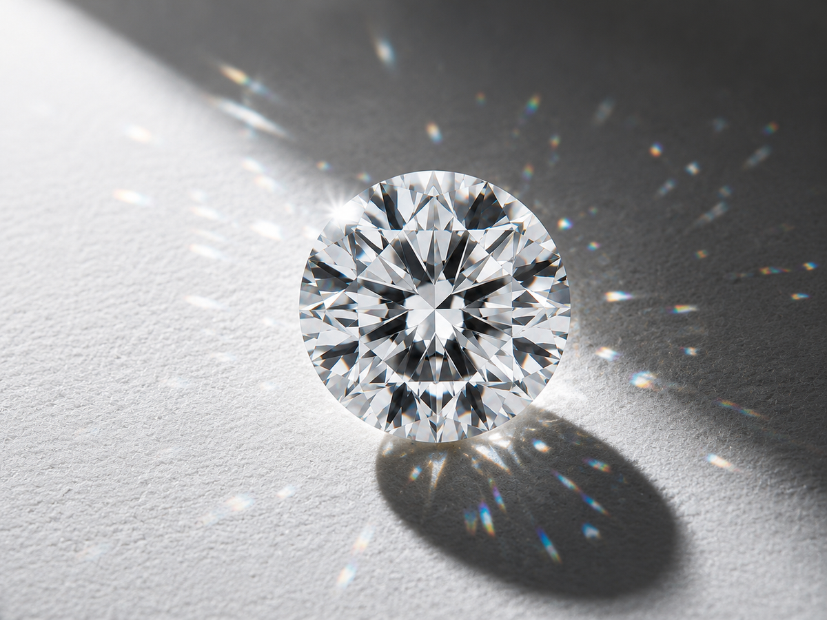 Diamond clarity guide educational illustration by — SARATTI