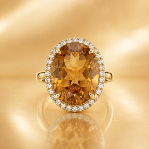 Imperial Topaz Ring