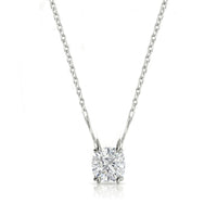 VERA Heart-Prong – Cushion Cut Solitaire Necklace Setting