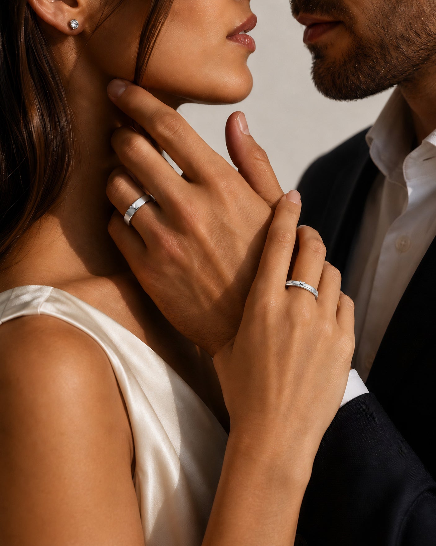 Steel Dimension Wedding Set