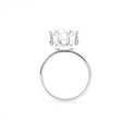 1 ct. Crown Diamond Ring In 18K White Gold | 