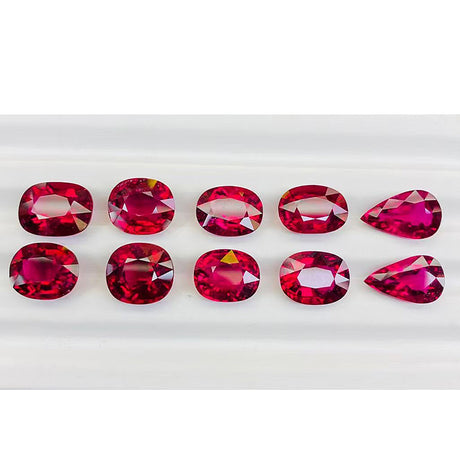 Natural Rubellite Tourmaline Gemstones - Modern Gem Jewelry