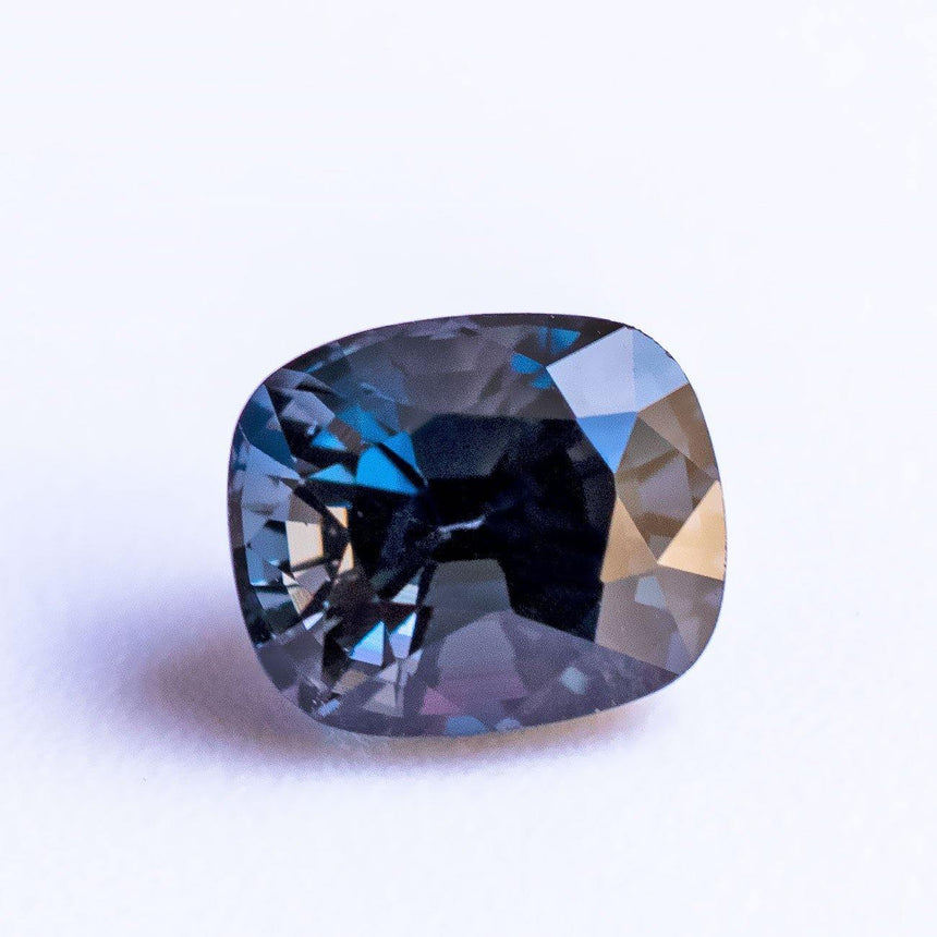 1.46 Carats Briliant Blue Natural Spinel Gemstone Cushion Cut - Modern Gem Jewelry 