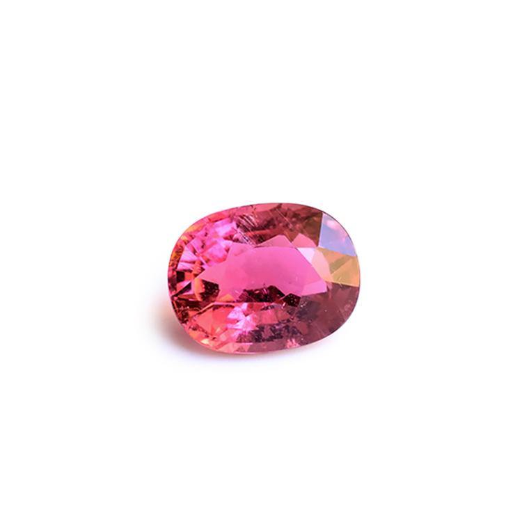 5.2 Carats Purplish Red Natural Rubellite Tourmaline Gemstone - Modern Gem Jewelry 