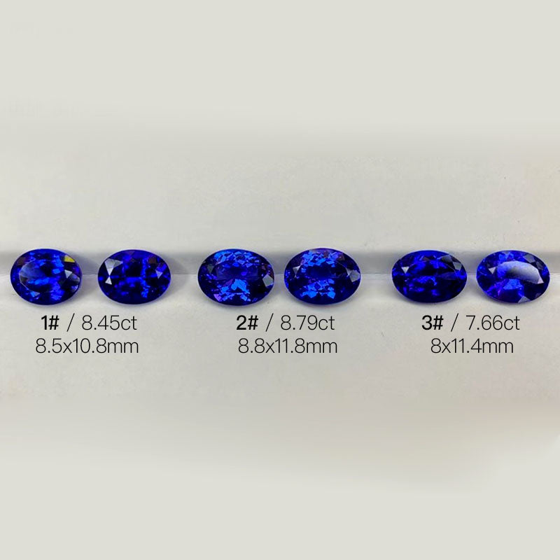 Genuine Tanzanite Gemstones - Modern Gem Jewelry