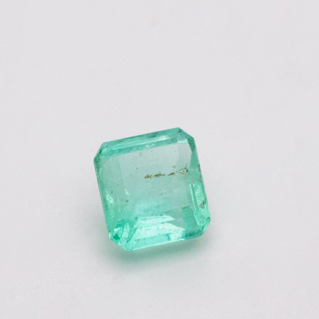 Emerald Gemstone | Low Grade Green | 1.09 Carats Minor-Oil | Custom Jewelry | Modern Gem Jewelry 