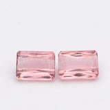 Intense Lively 4.45 Carats Natural Tourmaline Gemstone | Perfect Pair - Modern Gem Jewelry 