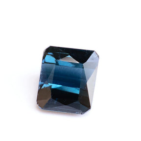 Blue 1.86 Carats Natural Spinel Gemstone Emerald Shape | 7.3mm X 6.3mm - Modern Gem Jewelry 