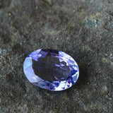 1.10 Carats Bluish Violet Oval Shape Genuine Natural Tanzanite Gemstone - Modern Gem Jewelry 