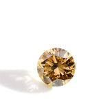 0.32 Carat Brown Natural Diamond Round Cut Loose Gemstone - Modern Gem Jewelry 