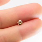 0.32 Carat Brown Natural Diamond Round Cut Loose Gemstone - Modern Gem Jewelry 