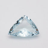 5.05 Carats Brazilian Blue Natural Aquamarine Loose Gemstone Trillion  Cut - Modern Gem Jewelry 