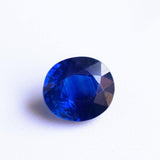 Natural Sapphire Gemstone | Oval Cut Medium Fine Blue | 1.33 Carats Heated | Custom Jewelry | Modern Gem Jewelry