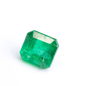 Emerald Gemstone | Emerald Cut Green | 0.35 carat Minor-Oil | Custom Jewelry| Modern Gem Jewelry