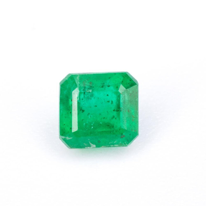 Emerald Gemstone | Emerald Cut Green | 0.35 carat Minor-Oil | Custom Jewelry| Modern Gem Jewelry