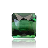 1.22 Carats Green Natural Tourmaline Emerald Cut Gemstone  5.8 x 5.8 x 4mm - Modern Gem Jewelry 