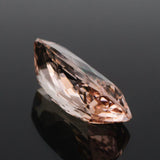 14.9 Carats Peach Elongated Cushion Shape Natural Morganite Gemstone - Modern Gem Jewelry 