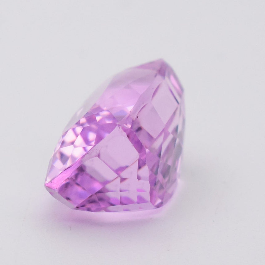 Afghan  Natural Kunzite Rectangular Cushion Cut 14.67 Carat - Modern Gem Jewelry 