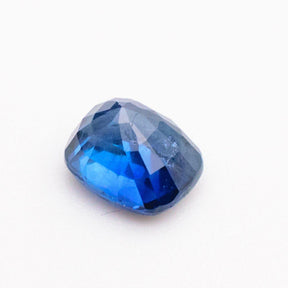 Sapphire Loose Gemstones | Cushion Cut Royal Blue | 0.96 Carat Heated | Custom Jewelry | Modern Gem Jewelry