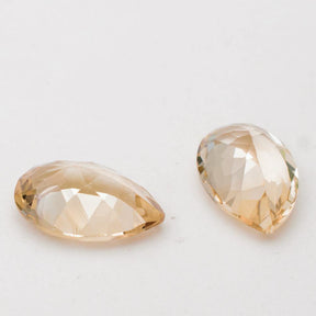 7.2 carats Perfectly Matched Pear Shape Natural Imperial Topaz | 12.1m x 8.1mm - Modern Gem Jewelry 