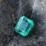 0.86 Carats  Zambian Natural Emerald Gemstone | 5.5 mm x 4.8 mm - Modern Gem Jewelry 