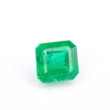 Emerald Gemstone | Emerald Cut Green | 0.35 carat Minor-Oil | Custom Jewelry| Modern Gem Jewelry