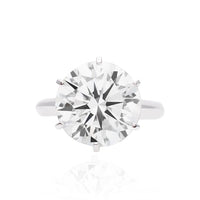 LUXE • 5 carat Moissanite Six Prong Ring