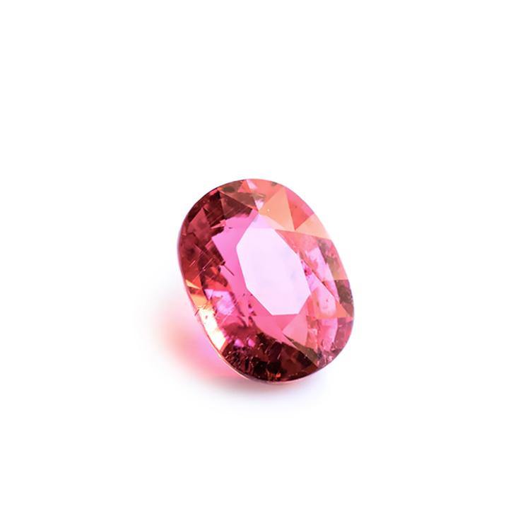 5.2 Carats Purplish Red Natural Rubellite Tourmaline Gemstone - Modern Gem Jewelry 