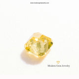 Yellow Cushion Cut Natural Diamond Loose Diamond Gemstone - Modern Gem Jewelry 