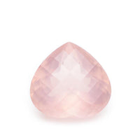 26.63 Carats Natural Rose Quartz Heart Cut Gemstone