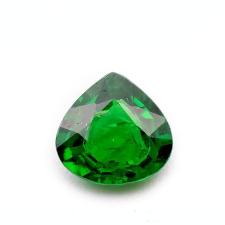 0.67 Carats Tanzanian Natural Tsavorite Garnet Loose Gemstone Pear Cut - SARATTI