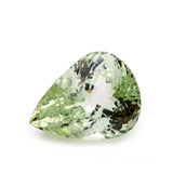 42 Carats Light Green Natural Kunzite Pear Cut Loose Gemstone - Modern Gem Jewelry 