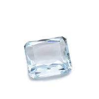 2.21 Carats Emerald Cut Aquamarine Gemstone | 8.4 x 7.4mm