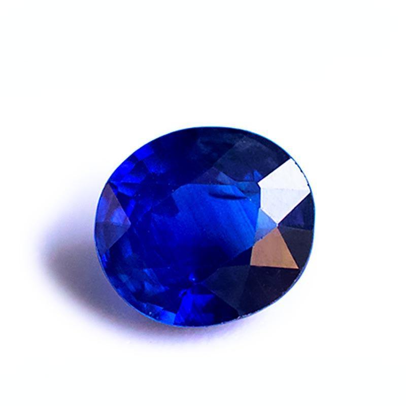 Natural Sapphire Gemstone | Oval Cut Medium Fine Blue | 1.33 Carats Heated | Custom Jewelry | Modern Gem Jewelry