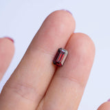 1.19 Carats Intense Red Natural Spinel Octagonal Shape | 4.7mmx8.3mm - Modern Gem Jewelry 