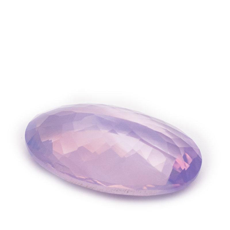 18 Carats Purple Natural Amethyst Oval Cut Loose Gemstone - Modern Gem Jewelry 