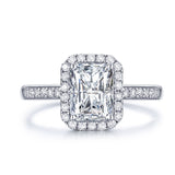 2 ct. Radiant Cut Lab Diamond Engagement Ring  