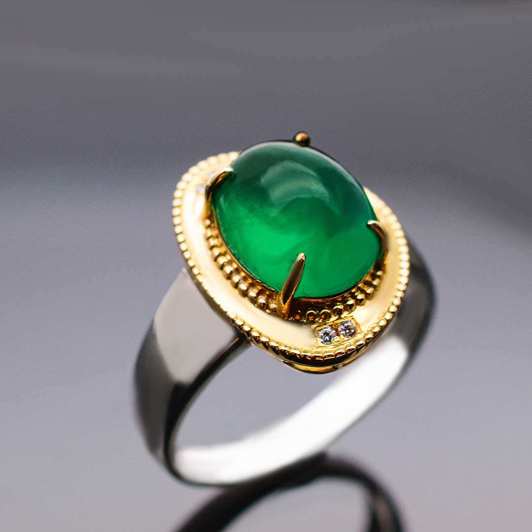 AGL Certified Natrual Colombian Green Emerald Ring Weighting 6.72 Carat For  Sale at 1stDibs | modern emerald ring, yellow green emerald, modern emerald  ring design