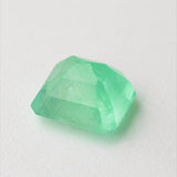 Emerald Gemstone | Emerald Cut Light Green | 1.57 Carats Minor-Oil | Custom Jewelry | Modern Gem Jewelry