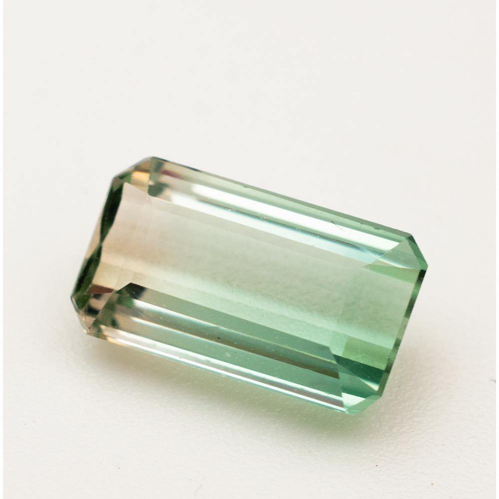 2.3 Carat Natural Bi-Color Tourmaline Gemstone | 10mm x 5.7mm - Modern Gem Jewelry 