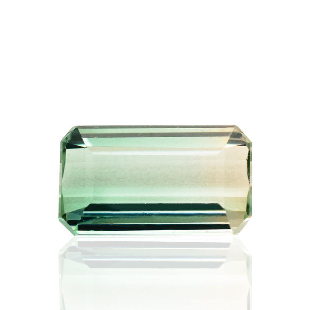 2.3 Carat Natural Bi-Color Tourmaline Gemstone | 10mm x 5.7mm - Modern Gem Jewelry 