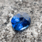 Natural Sapphire Gemstone | Cushion Cut Blue | 0.560 Carat Heated | Custom Jewelry | Modern Gem Jewelry