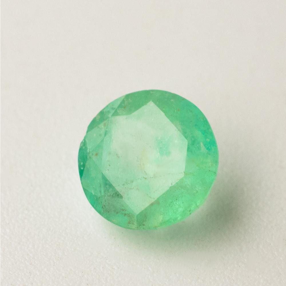 Emerald Gemstone | Oval/Mixed Green |  1.88 Carats minor-Oil | Custom Jewelry | Modern Gem Jewelry