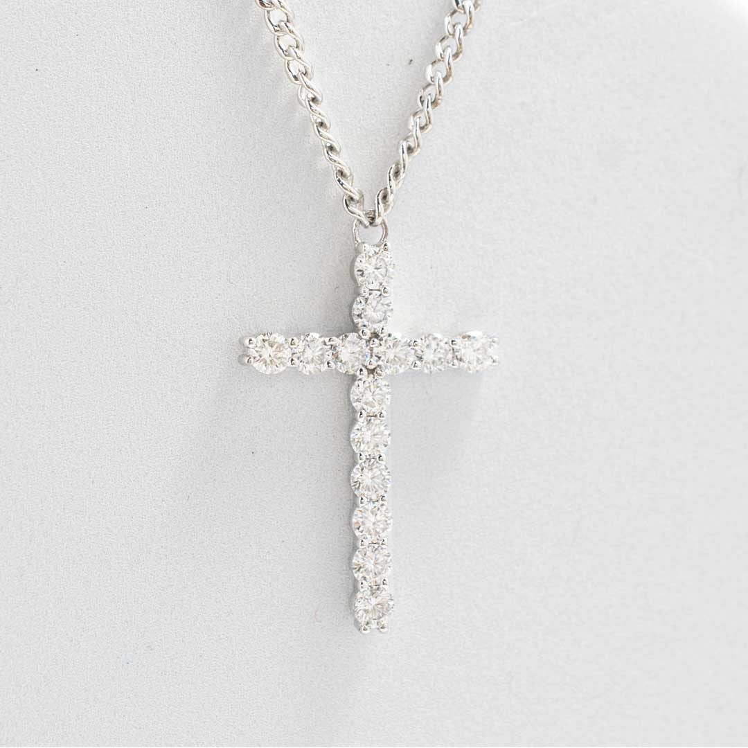 Cross Diamond Necklace | Saratti
